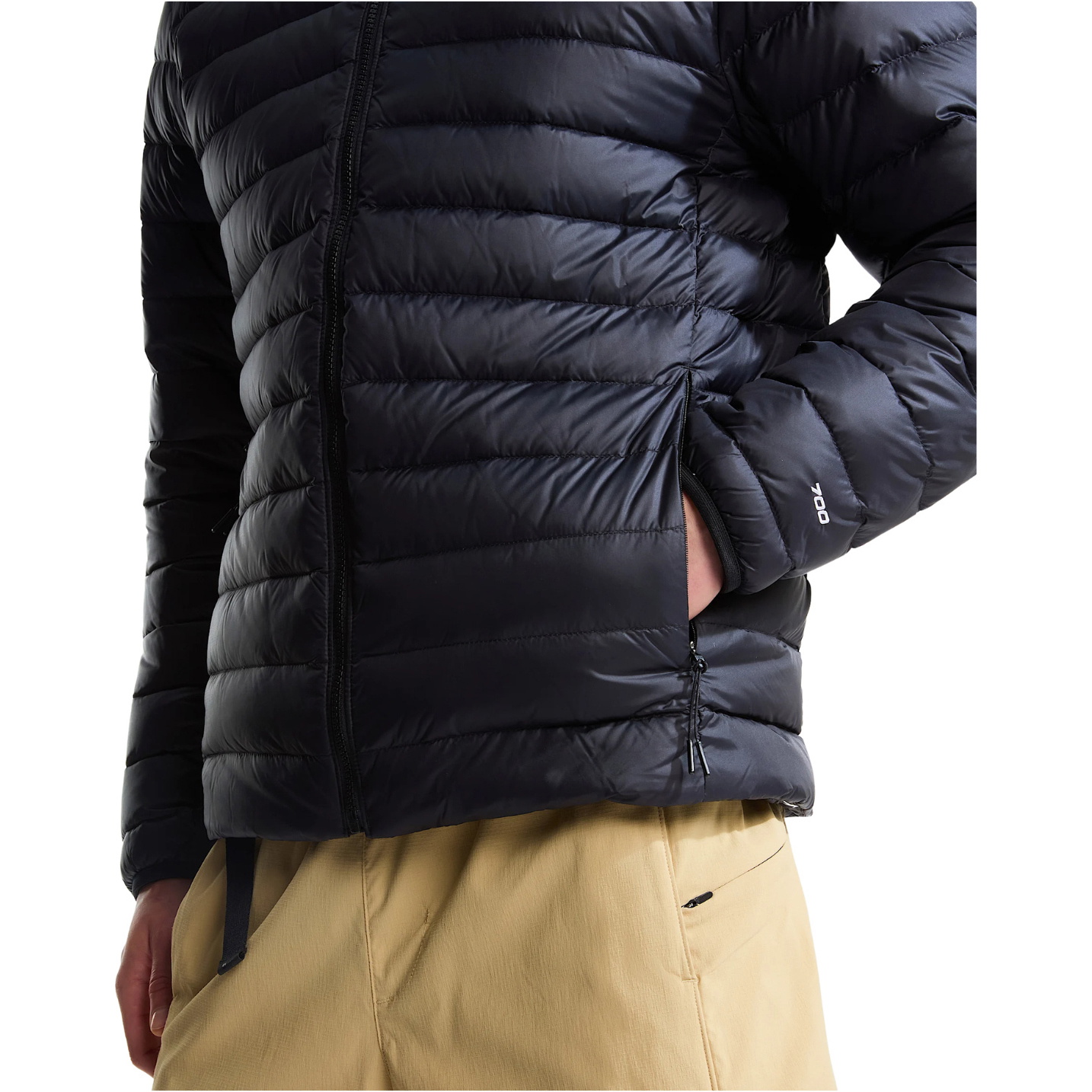 2026 The North Face Mens Classic Down Hooded Jacket NF0A8D1T - Black